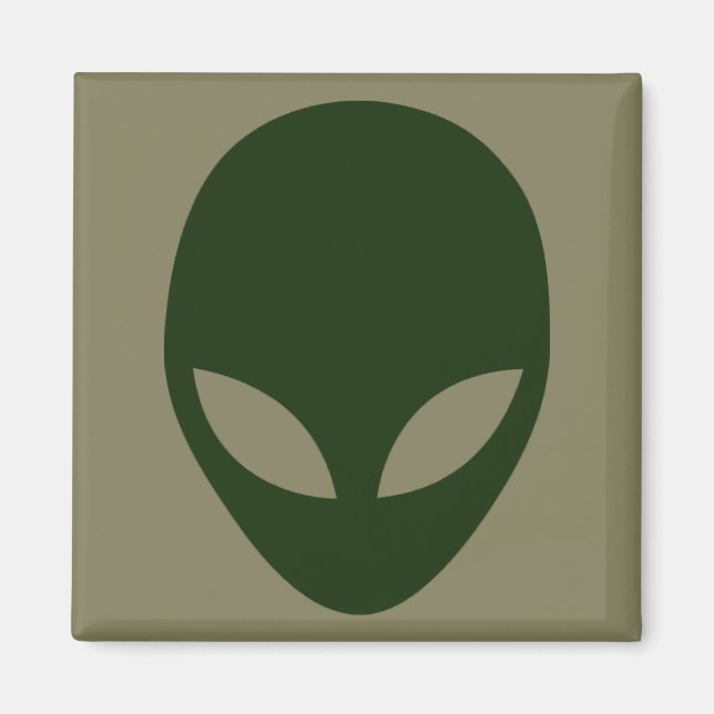 Alien Face Magnet (Vorne)