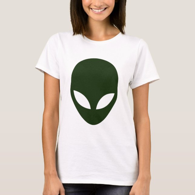 Alien Face T-Shirt (Vorderseite)