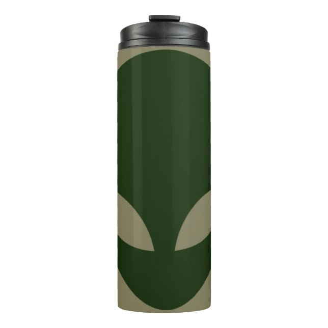 Alien Face Thermosbecher (Vorderseite)