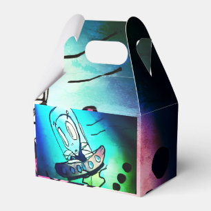 Alien Favor Boxes Geschenkschachtel