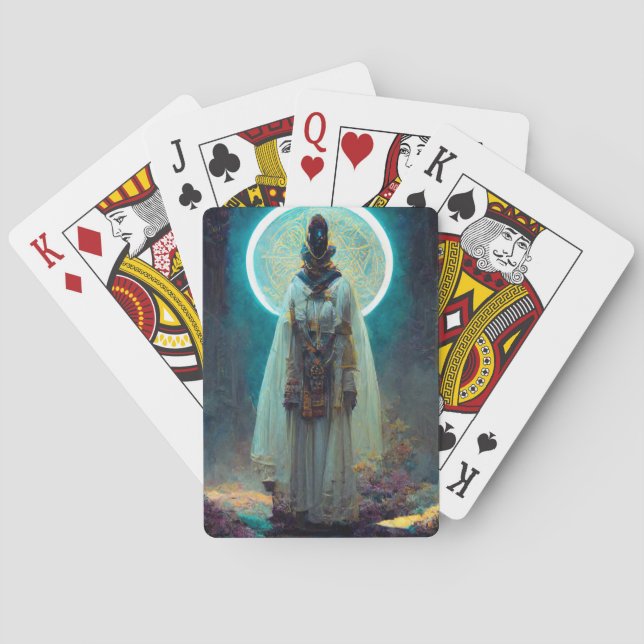 Alien Fee 2 Fantasy Sci-Fi Spielkarten (Rückseite)