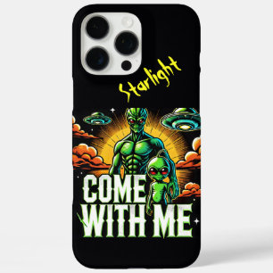 Alien Figuren: Abenteuer im Weltraum iPhone 16 Pro Max Hülle