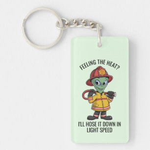 Alien Firefighter Schlüsselanhänger