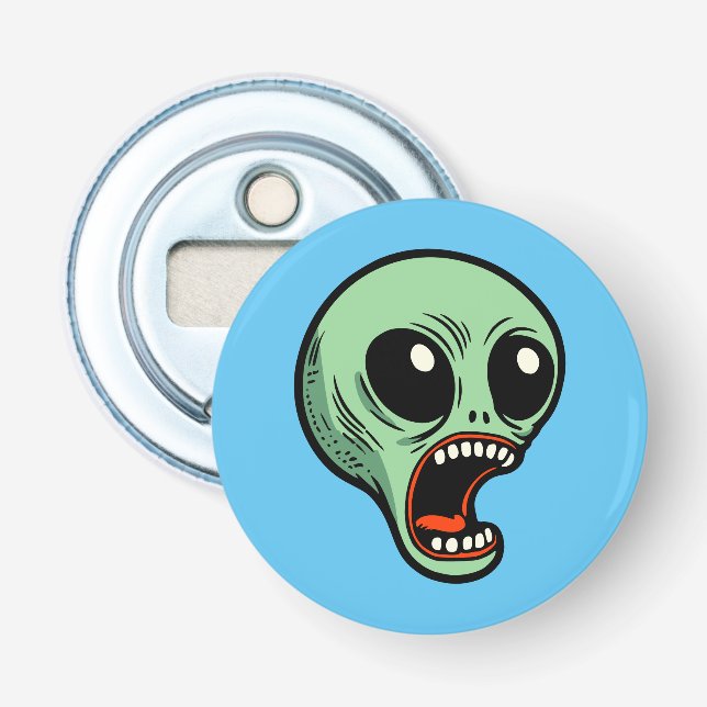 Alien Flaschenöffner (Vorderseite)