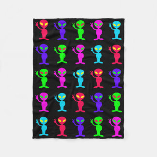 Alien Fleecedecke