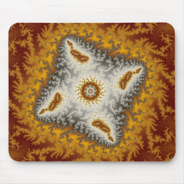 Alien - Fraktal Mousepad (Vorne)