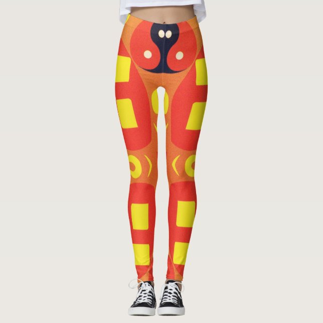 Alien Frauen Leggings (Vorderseite)