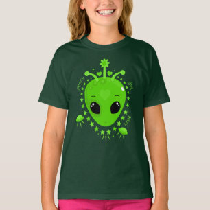 Alien Frieden Hoffnung Liebe Cute Kawaii T-Shirt