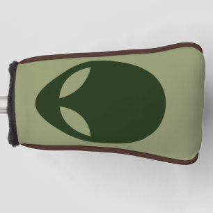 Alien-Gesicht Golf Headcover