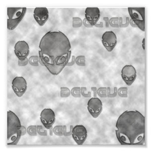 Alien glaubt fotodruck