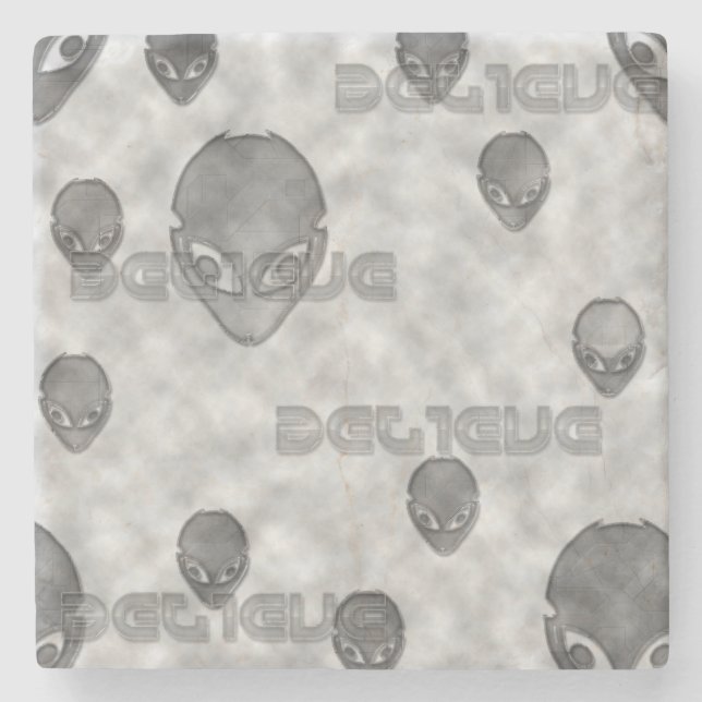 Alien glaubt steinuntersetzer (Vorderseite)