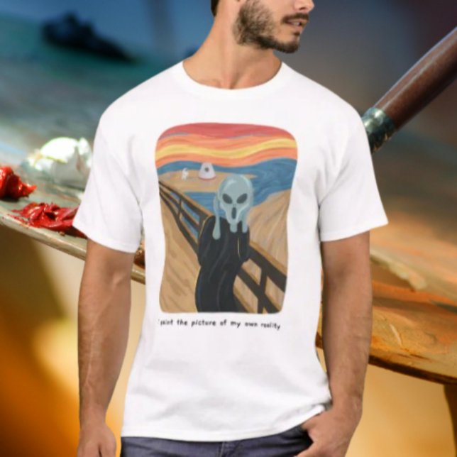 Alien Gogh Scream T-Shirt (Von Creator hochgeladen)
