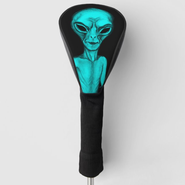 Alien Golf Headcover (Vorderseite)