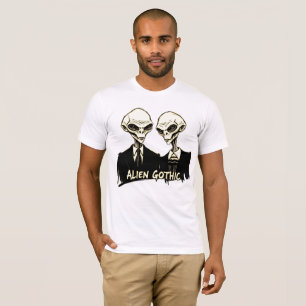 Alien Gothic: Retro-Drehung über ein klassisches K T-Shirt