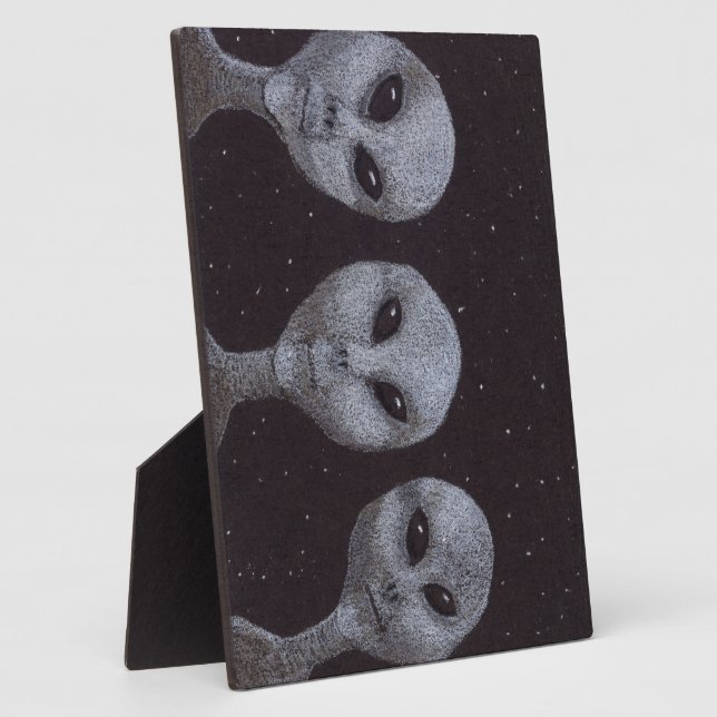 Alien Grays Fotoplatte (Seite)