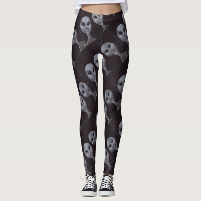 Alien Grays Leggings (Vorderseite)