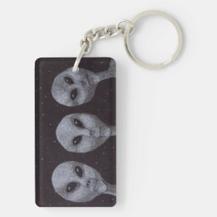 Alien Grays Schlüsselanhänger