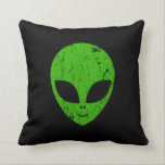 alien green head ufo science fiction extraterrestr kissen<br><div class="desc">alien green head ufo science fiction extraterrestrial grunge smile face</div>