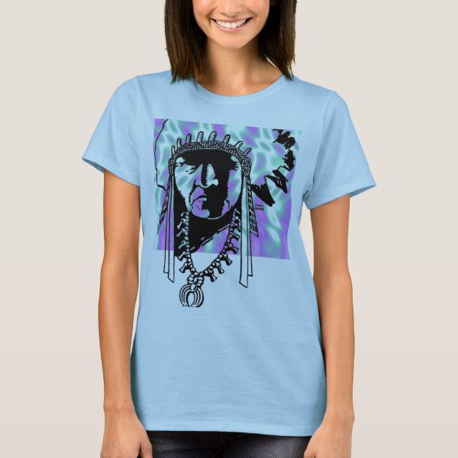 Alien Green, Indian Women's Shirt (Vorderseite)