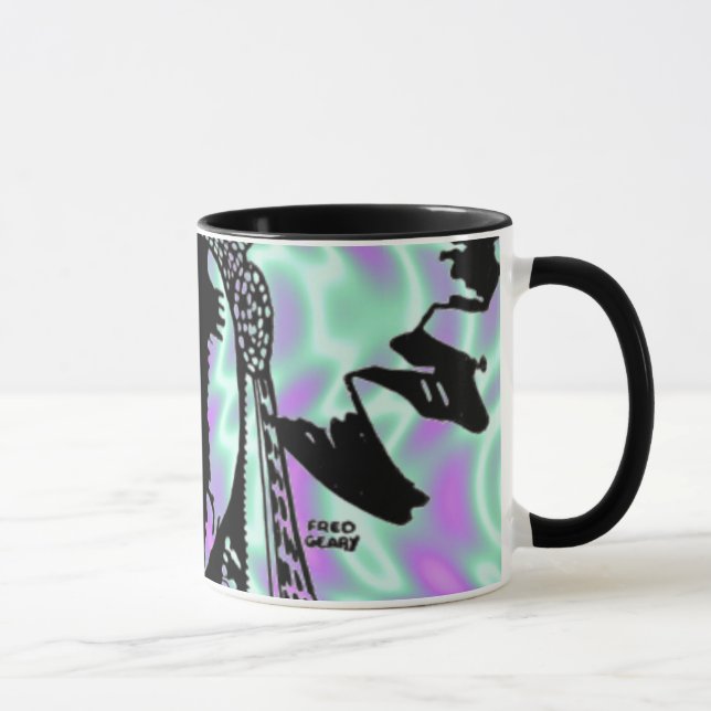 Alien Green, indische Tasse (Rechts)