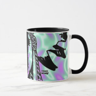 Alien Grün, Indischer Becher Tasse