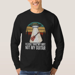 Alien Guitar Player Ufo Guitarist T-Shirt