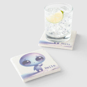 Alien - Hallo Steinuntersetzer