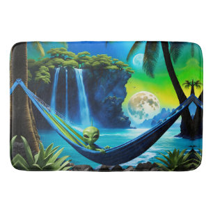 Alien Hammock zu einem Urlaub am Strand Badematte
