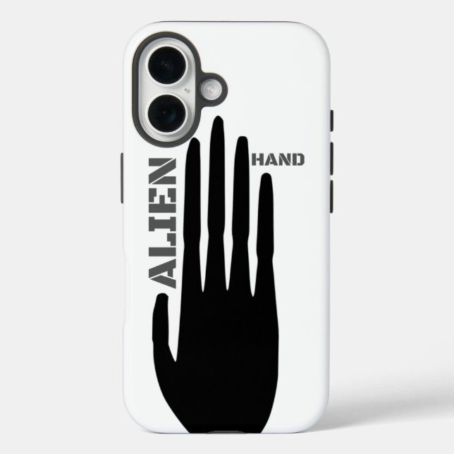 ALIEN HAND iPhone 16 HÜLLE (Rückseite)