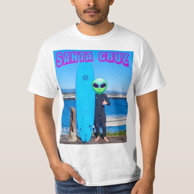 Alien Hang-10 Surf T - Shirt (Vorderseite)