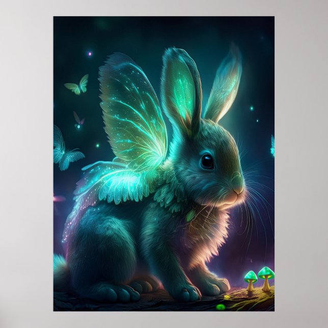 Alien Hase Poster (Vorne)