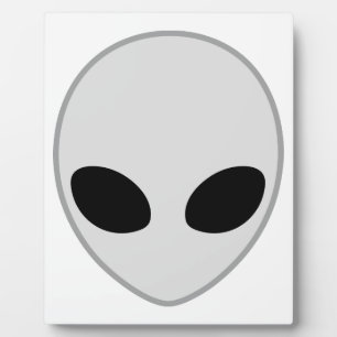Alien Head Fotoplatte