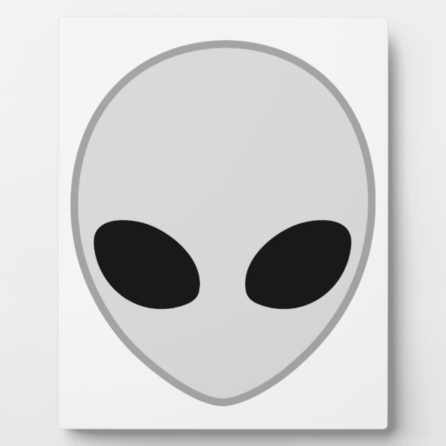 Alien Head Fotoplatte (Vorderseite)