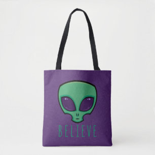 Alien Head glauben Tasche