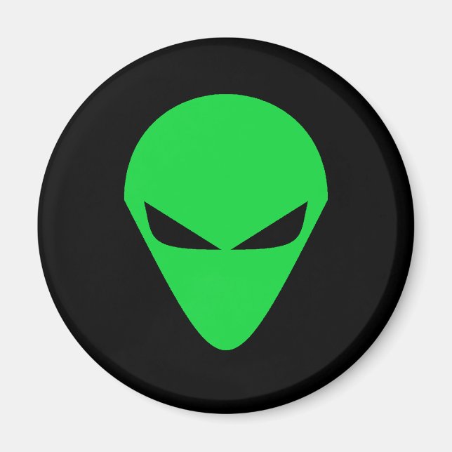 Alien Head Magnet (Vorne)