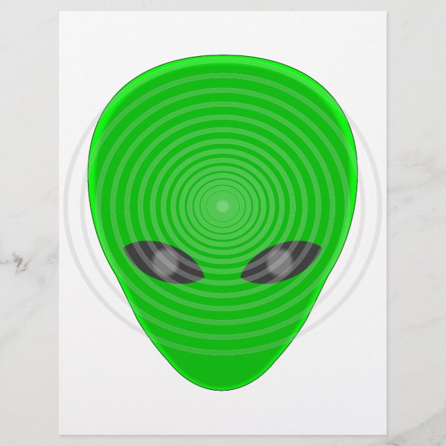Alien Head Mind Kontrolle (Vorderseite)