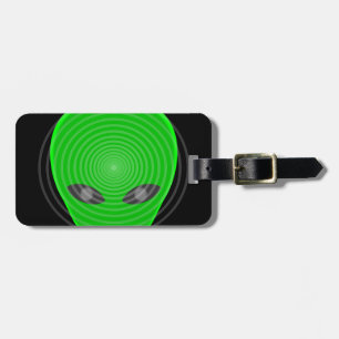 Alien Head Mind Kontrolle Gepäckanhänger