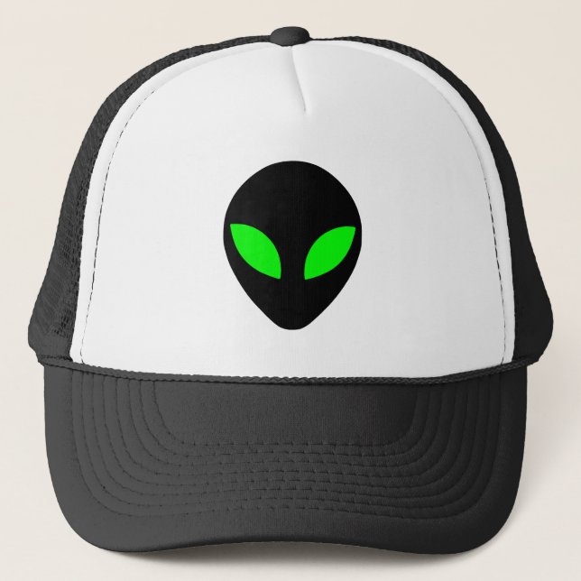 Alien Head Truckerkappe (Vorderseite)