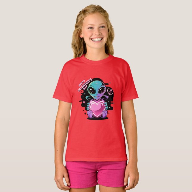 Alien Hearts T-Shirt (Vorne ganz)
