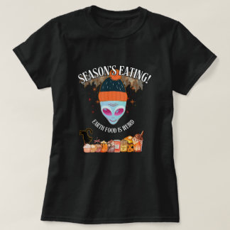 👽 Alien Herbst-Fest T-Shirt