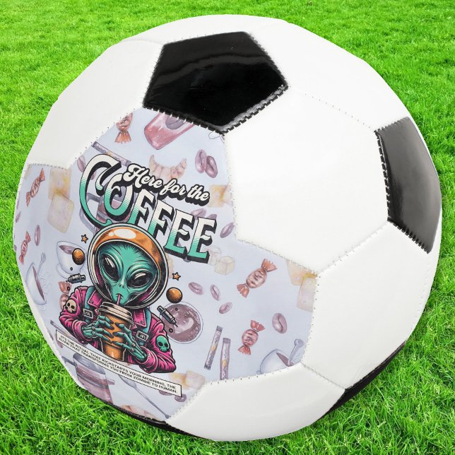 Alien hier wegen des Kaffees Fußball (Von Creator hochgeladen)