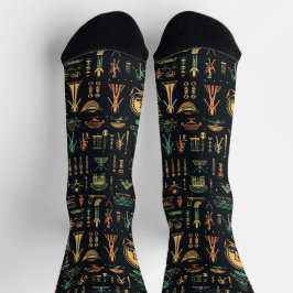 Alien Hieroglyphs Socken