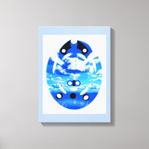 Alien-Himmel-Kunst Leinwanddruck
