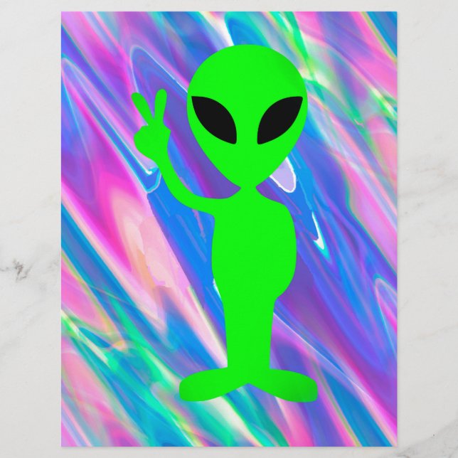 Alien Hologramm (Vorderseite)