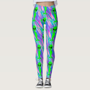 Alien Hologramm Leggings