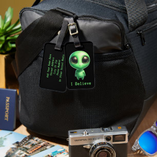 Alien - Ich glaube Gepäckanhänger