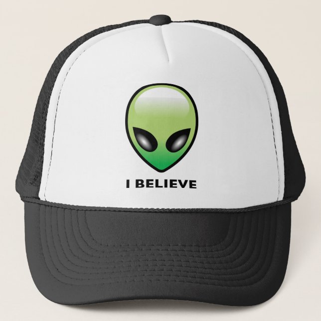Alien: Ich glaube Truckerkappe (Vorderseite)