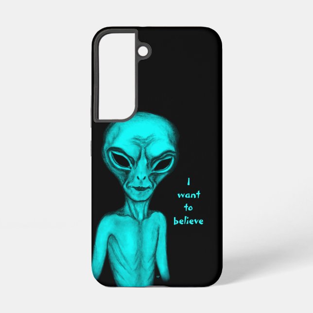 Alien, ich will glauben samsung galaxy hülle (Rückseite)
