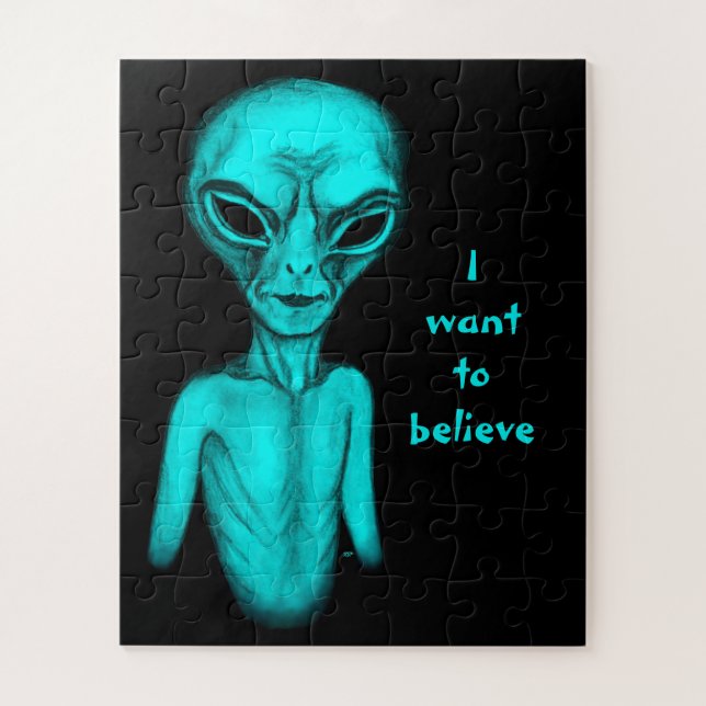 Alien, ich wollte zu glauben (Vertikal)