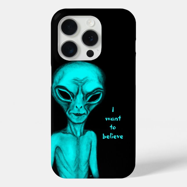 Alien, ich wollte zu glauben Case-Mate iPhone hülle (Rückseite)